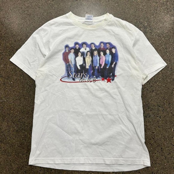 Other - Vintage 2003 Stars On Ice Double Sided T-Shirt (Size Large)